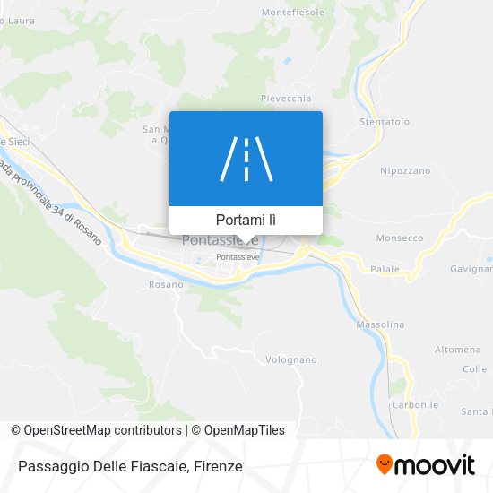 Mappa Passaggio Delle Fiascaie