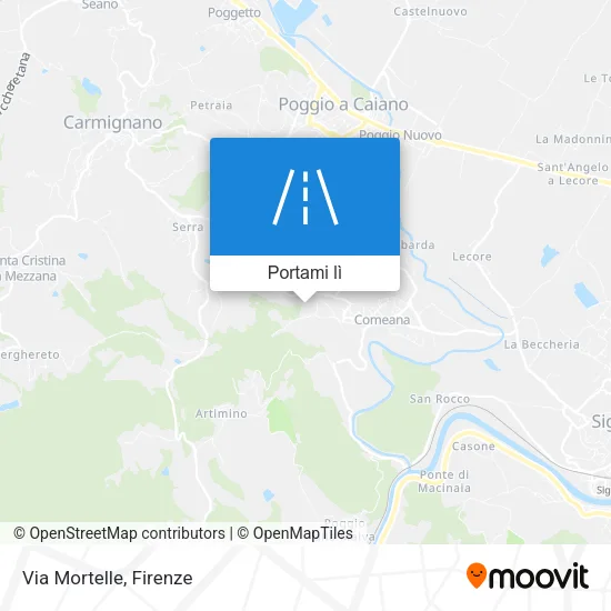 Mappa Via Mortelle