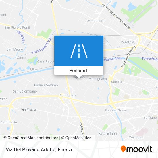 Mappa Via Del Piovano Arlotto