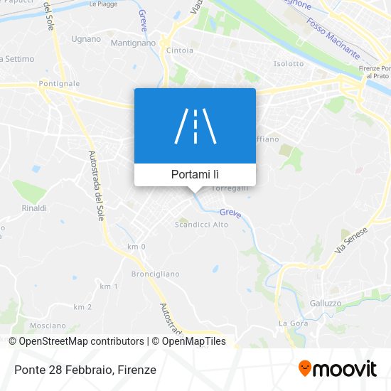 Mappa Ponte 28 Febbraio