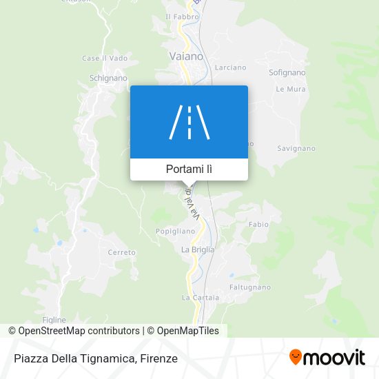 Mappa Piazza Della Tignamica