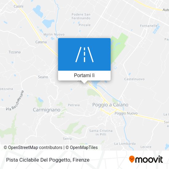 Mappa Pista Ciclabile Del Poggetto