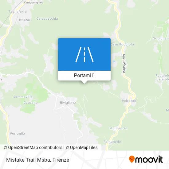 Mappa Mistake Trail Msba