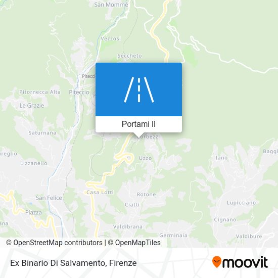 Mappa Ex Binario Di Salvamento