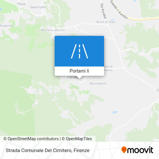 Mappa Strada Comunale Del Cimitero
