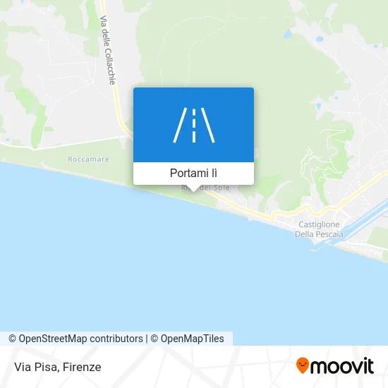 Mappa Via Pisa