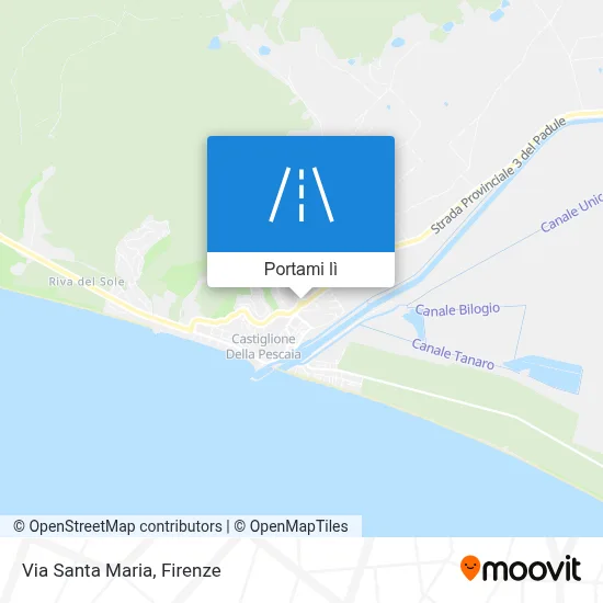 Mappa Via Santa Maria