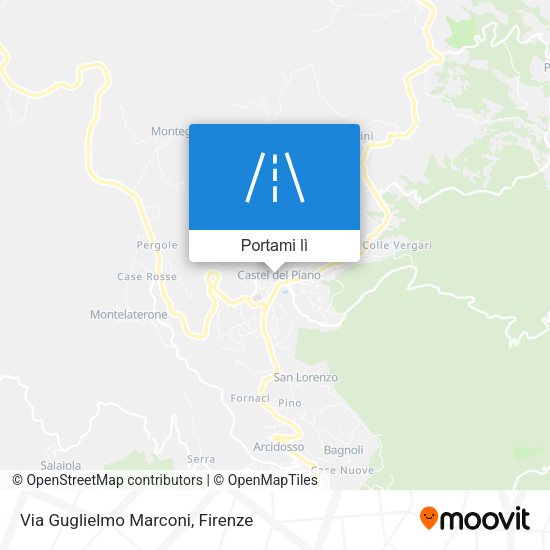 Mappa Via Guglielmo Marconi
