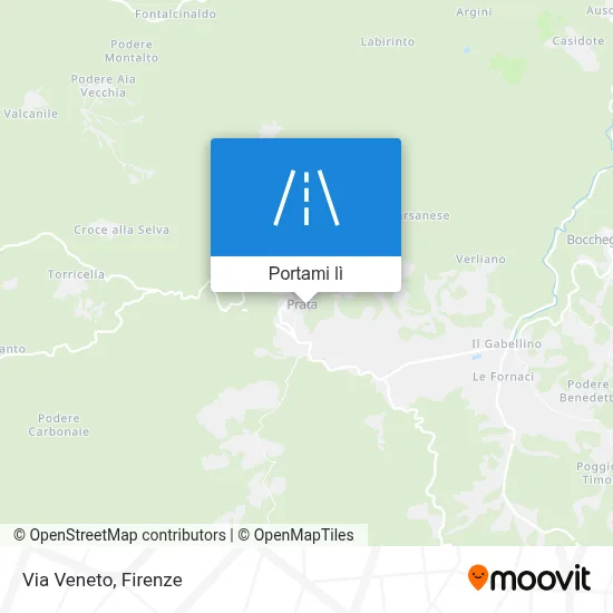 Mappa Via Veneto