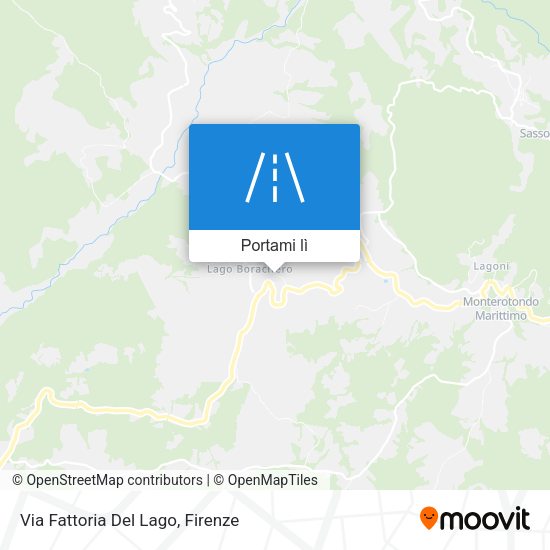 Mappa Via Fattoria Del Lago