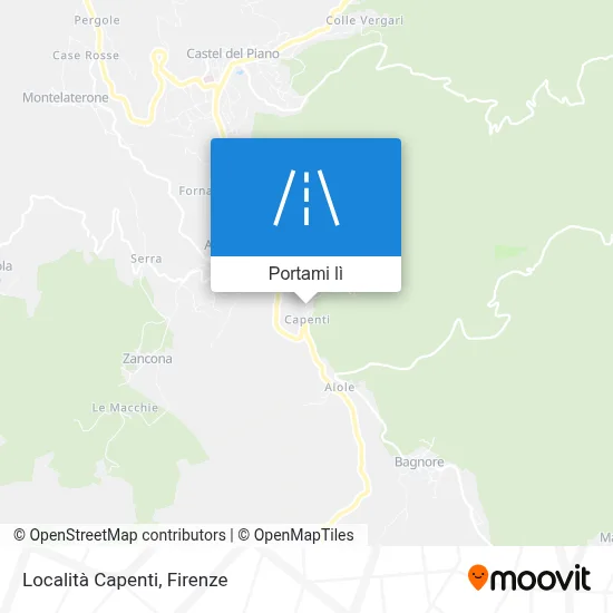 Mappa Località Capenti