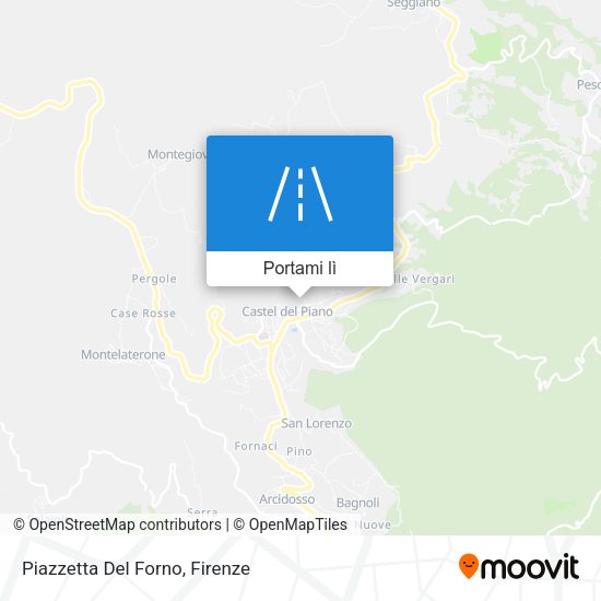 Mappa Piazzetta Del Forno