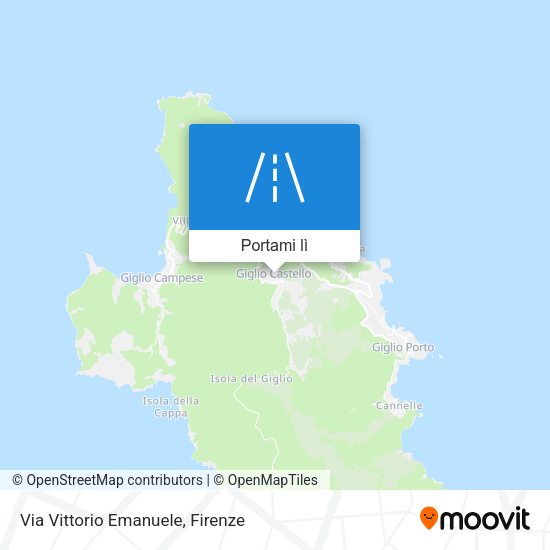 Mappa Via Vittorio Emanuele
