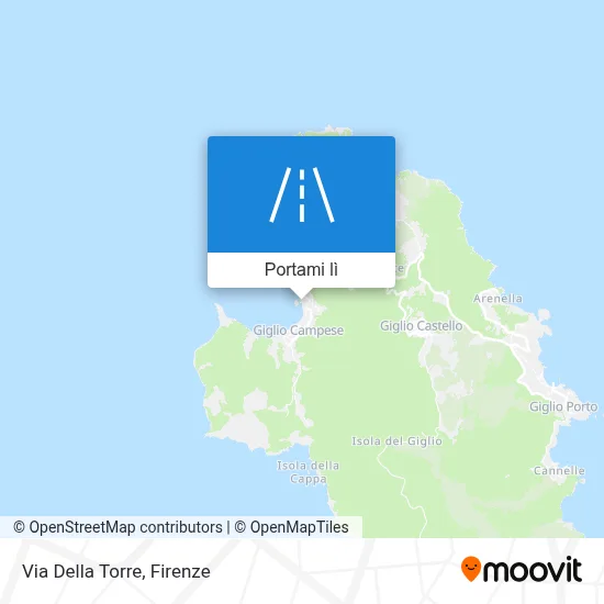 Mappa Via Della Torre