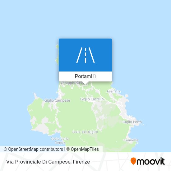 Mappa Via Provinciale Di Campese