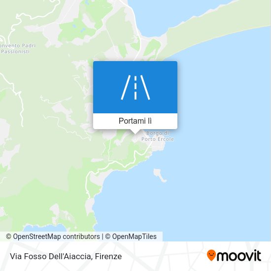 Mappa Via Fosso Dell'Aiaccia