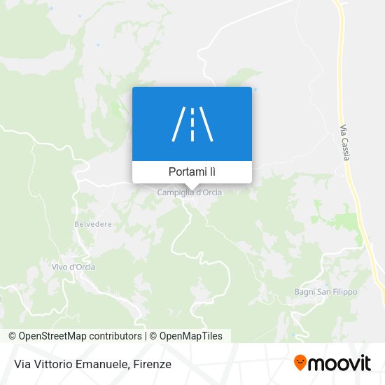 Mappa Via Vittorio Emanuele