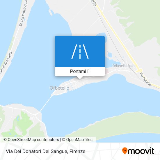 Mappa Via Dei Donatori Del Sangue