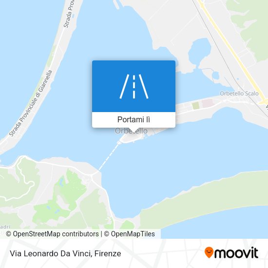 Mappa Via Leonardo Da Vinci
