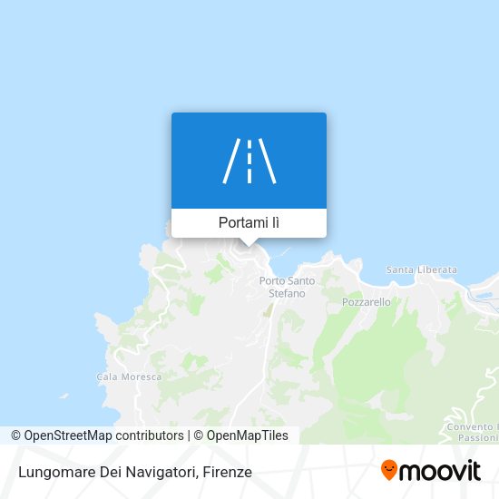 Mappa Lungomare Dei Navigatori
