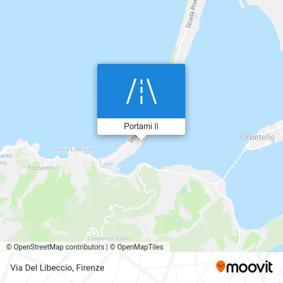 Mappa Via Del Libeccio