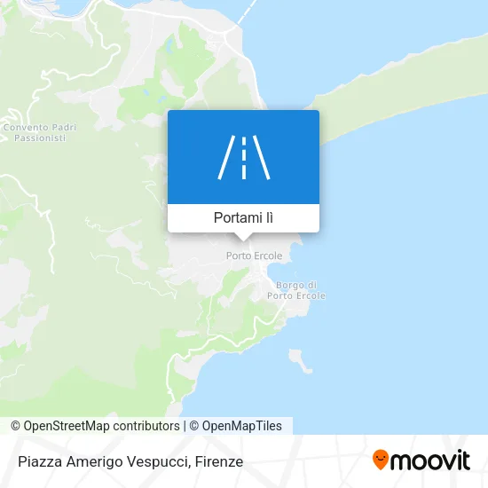 Mappa Piazza Amerigo Vespucci
