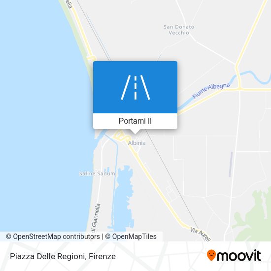 Mappa Piazza Delle Regioni
