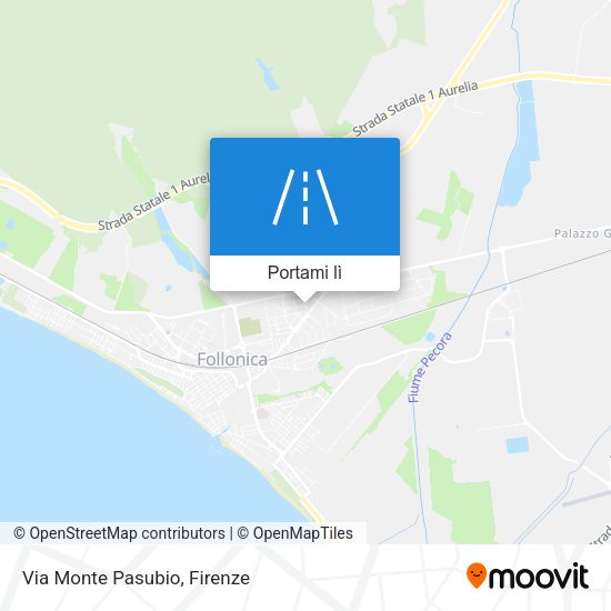 Mappa Via Monte Pasubio