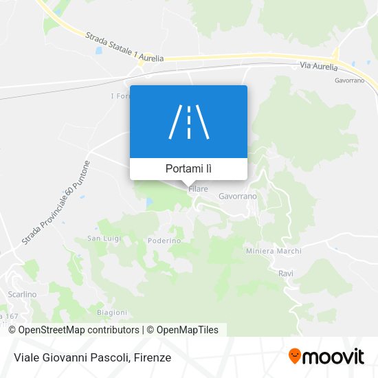 Mappa Viale Giovanni Pascoli
