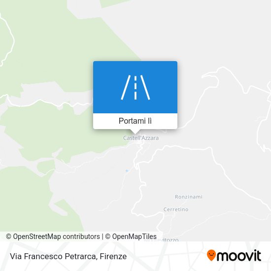 Mappa Via Francesco Petrarca