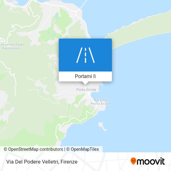 Mappa Via Del Podere Velletri
