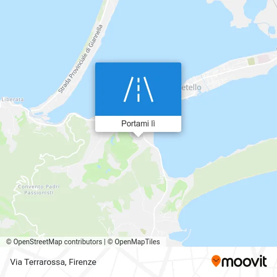 Mappa Via Terrarossa