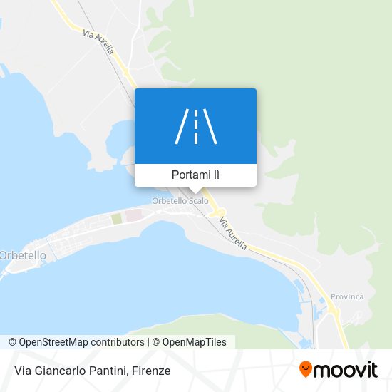 Mappa Via Giancarlo Pantini
