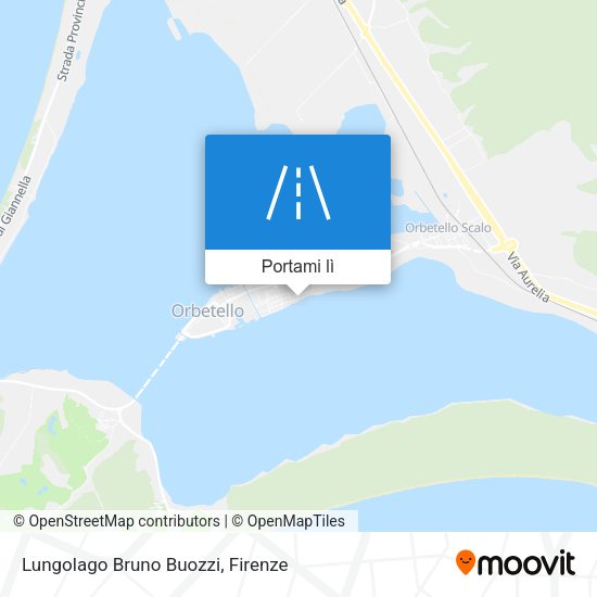 Mappa Lungolago Bruno Buozzi