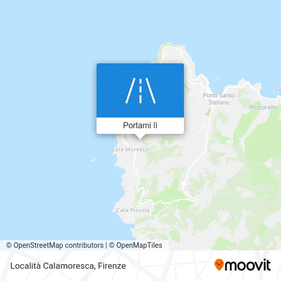 Mappa Località Calamoresca