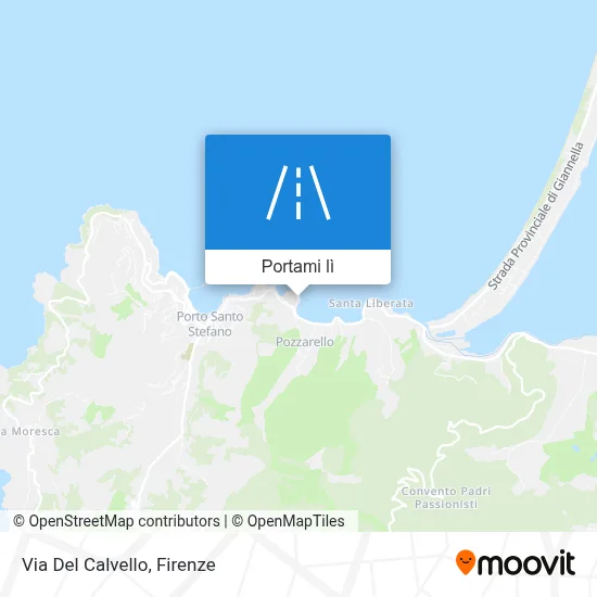 Mappa Via Del Calvello