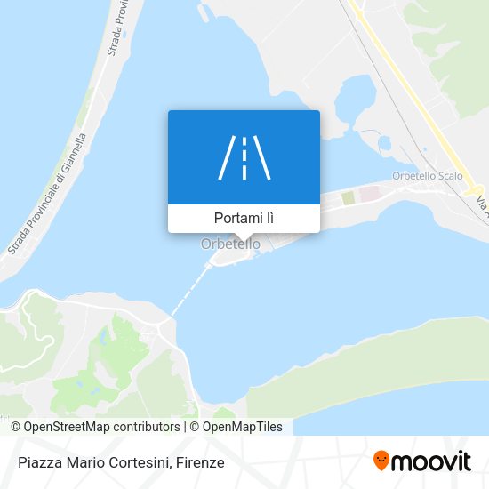 Mappa Piazza Mario Cortesini