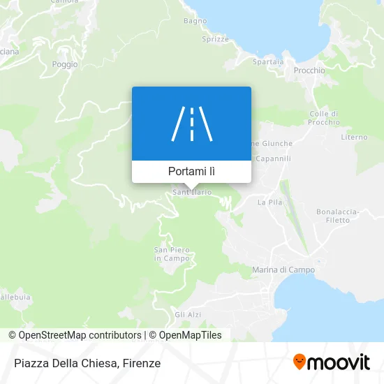 Mappa Piazza Della Chiesa