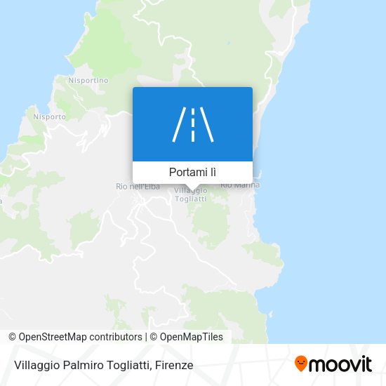 Mappa Villaggio Palmiro Togliatti