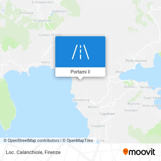 Mappa Loc. Calanchiole