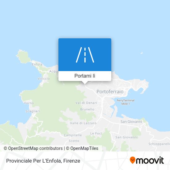 Mappa Provinciale Per L'Enfola