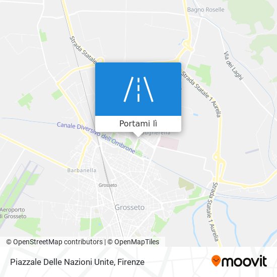 Mappa Piazzale Delle Nazioni Unite