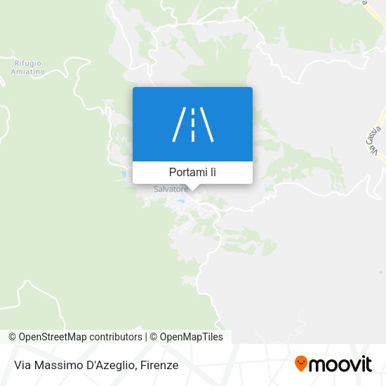 Mappa Via Massimo D'Azeglio
