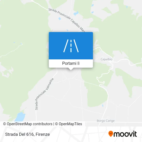 Mappa Strada Del 616
