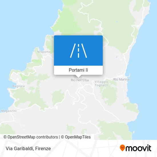 Mappa Via Garibaldi