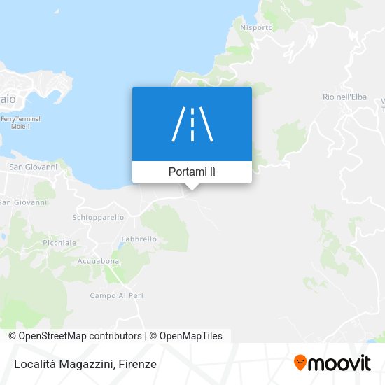 Mappa Località Magazzini