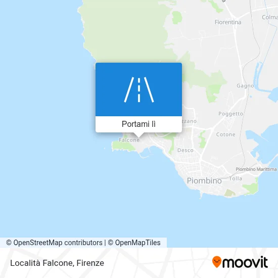 Mappa Località Falcone
