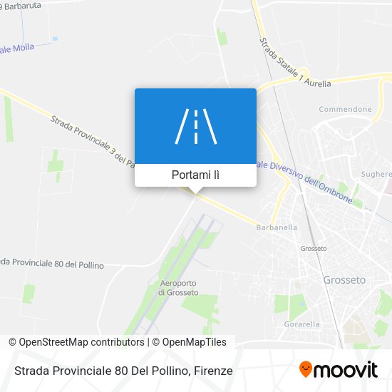 Mappa Strada Provinciale 80 Del Pollino