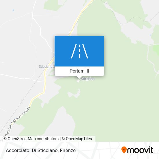Mappa Accorciatoi Di Sticciano