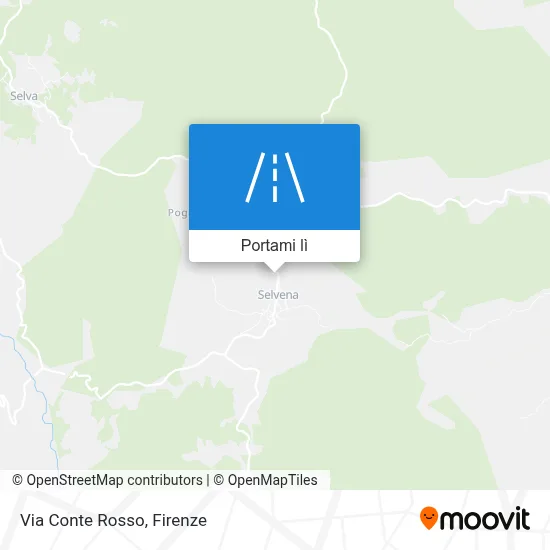 Mappa Via Conte Rosso